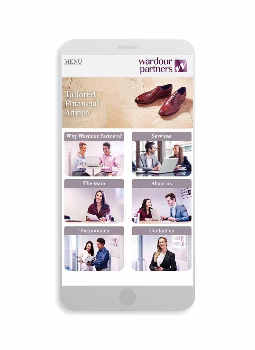 Wardour Partners website | Website Design & Development